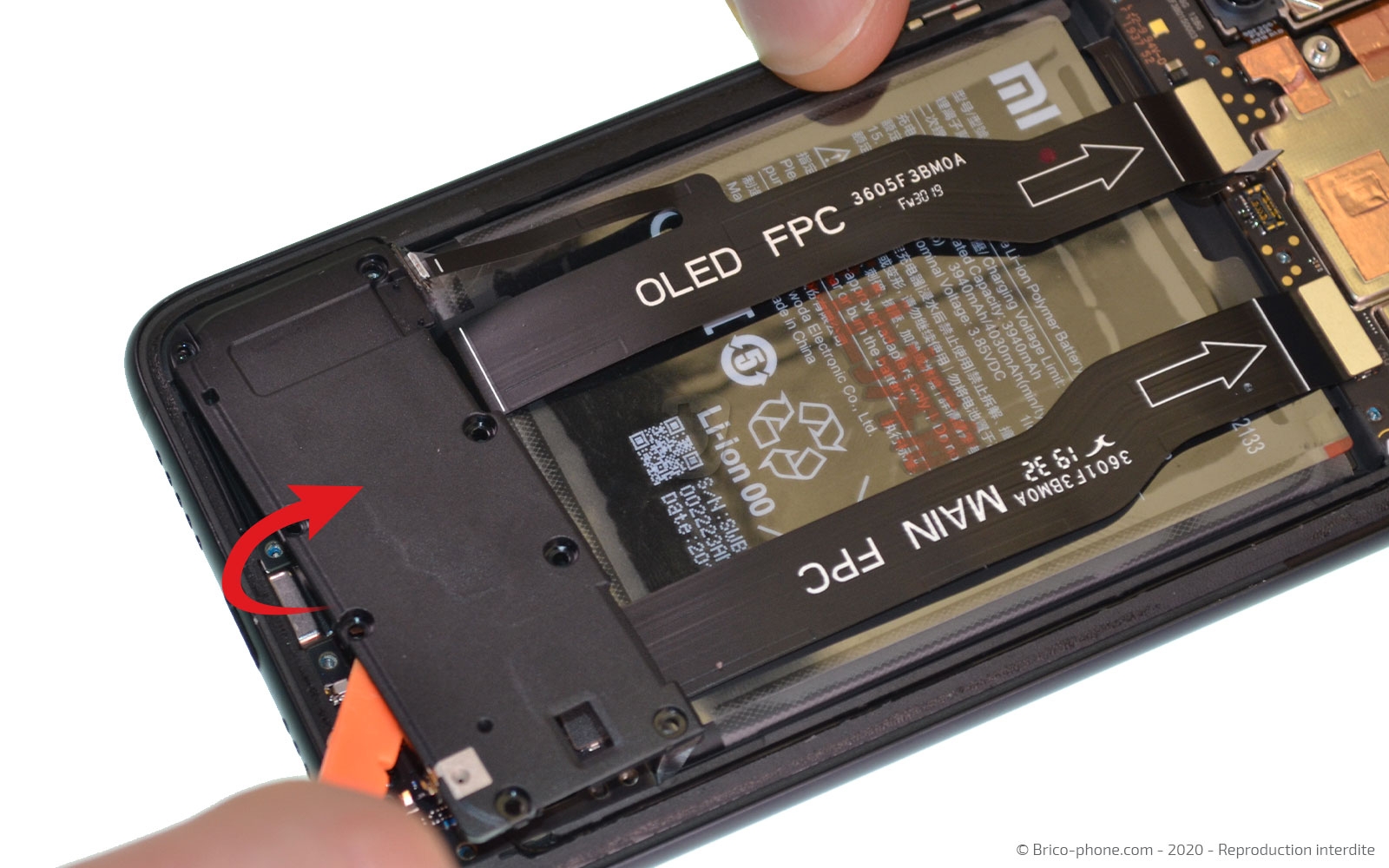 Changement du connecteur de charge  sur Mi 9 Lite photo 2