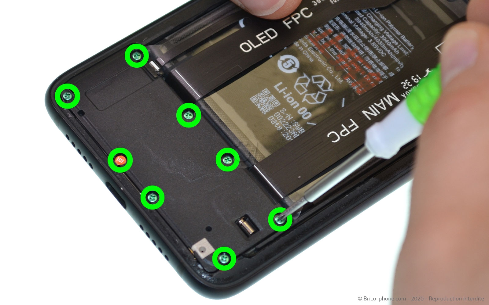 Changement du connecteur de charge  sur Mi 9 Lite photo 1