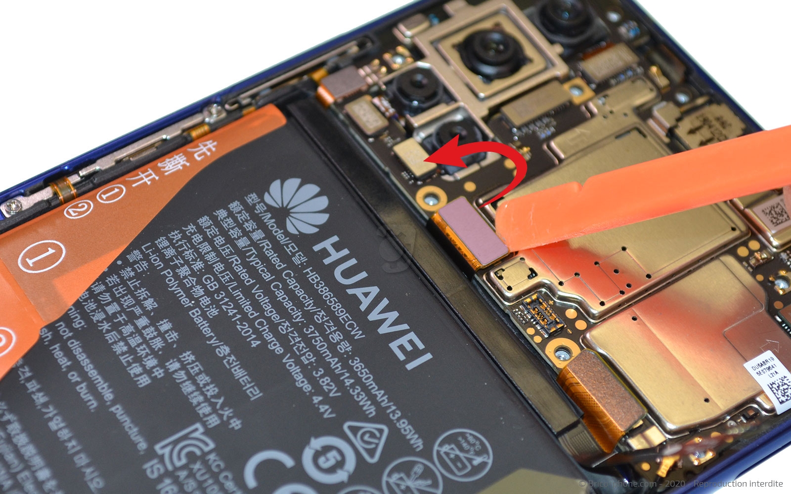 Démontage complet sur Honor 20 photo 2