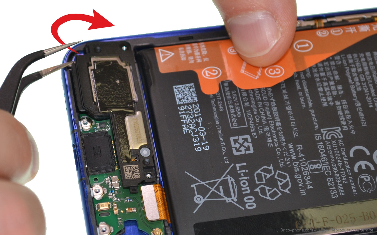 Démontage complet sur Honor 20 photo 1