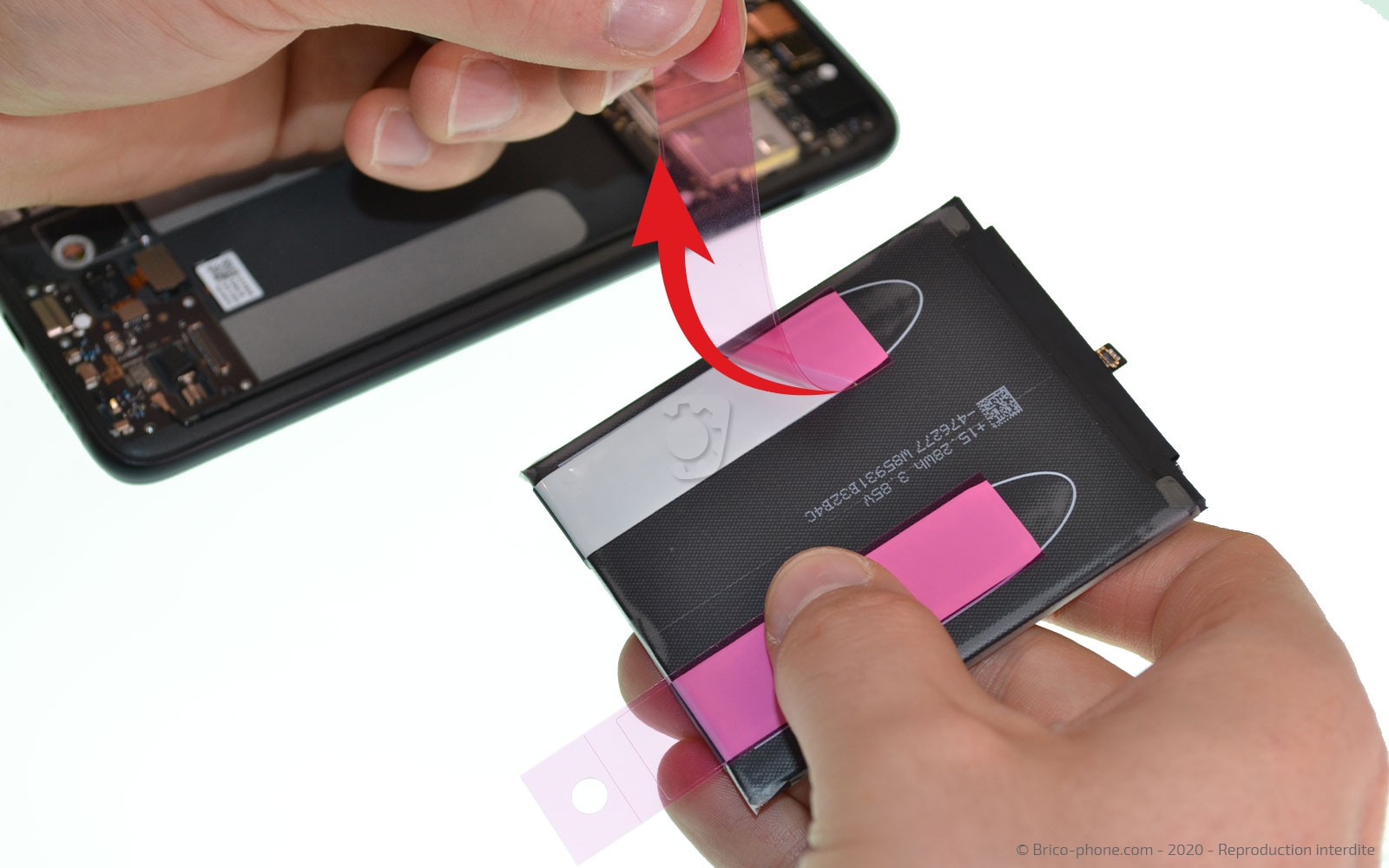 Changement de la batterie sur Mi 9 Lite photo 1