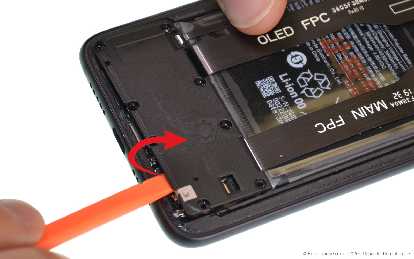 Changement de la batterie sur Mi 9 Lite photo 1