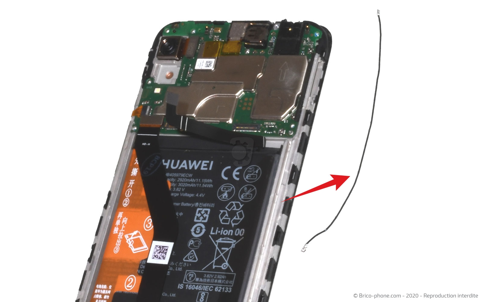 Démontage complet sur Y6 2019 photo 4