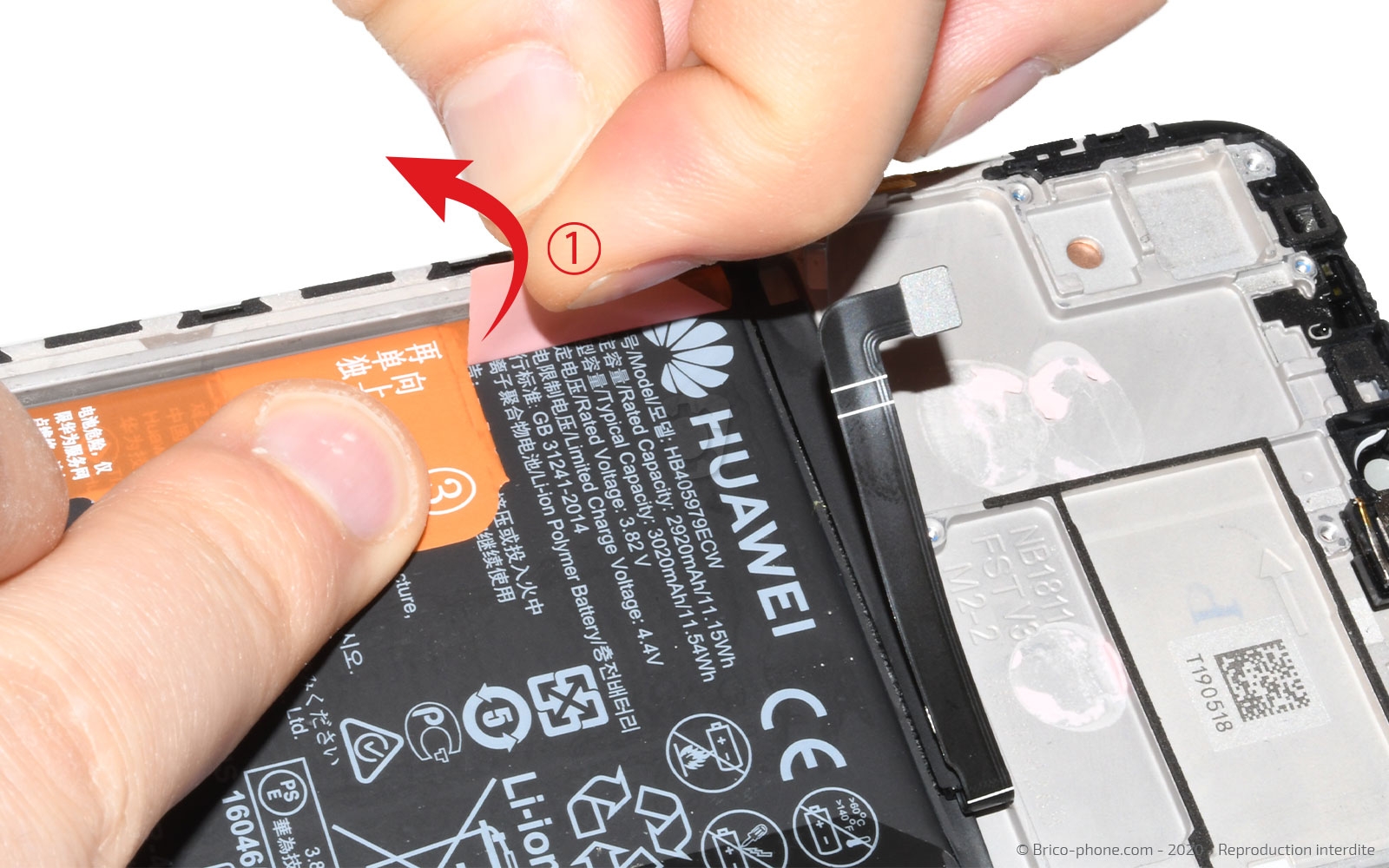 Démontage complet sur Y6 2019 photo 1