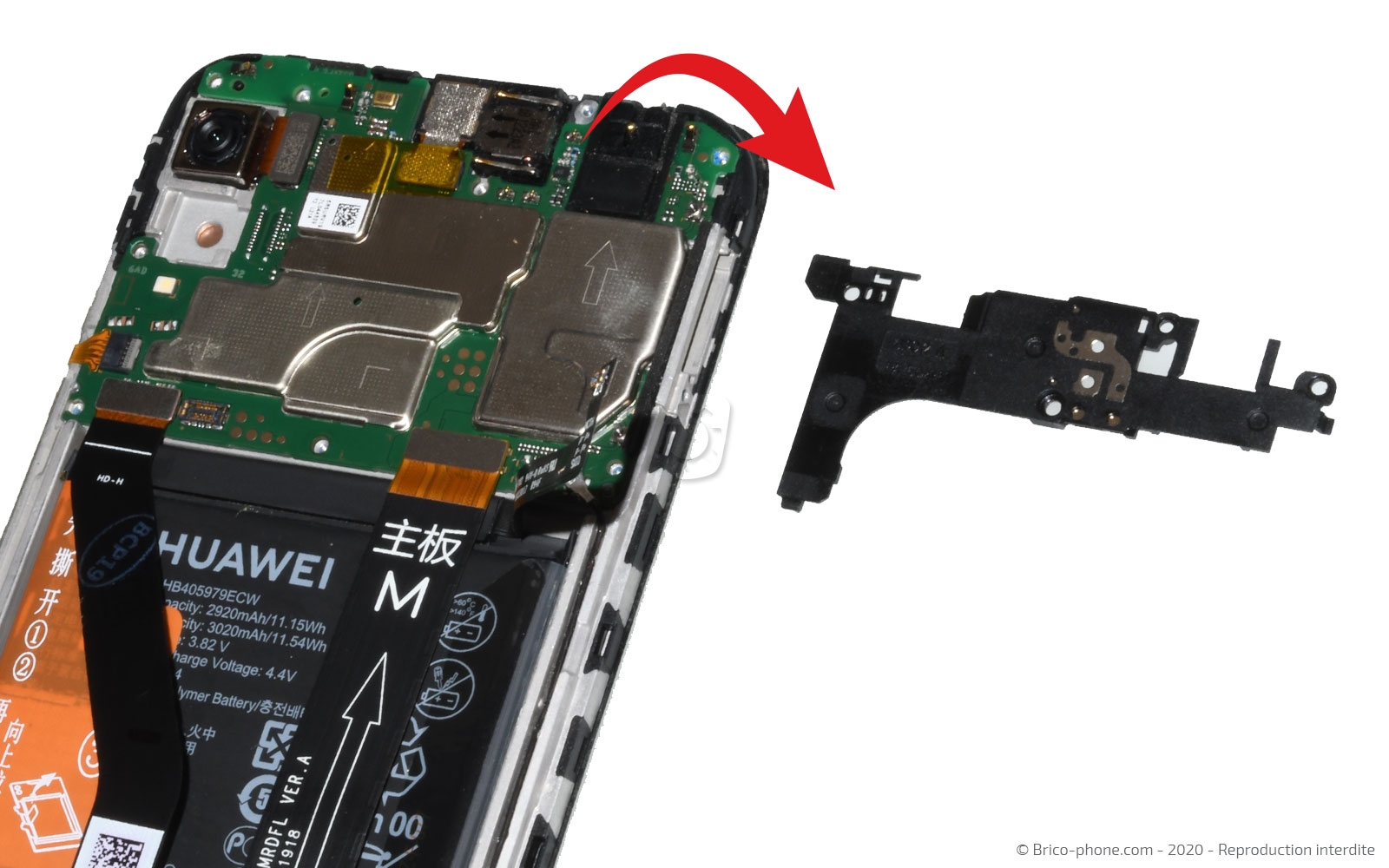 Démontage complet sur Y6 2019 photo 3