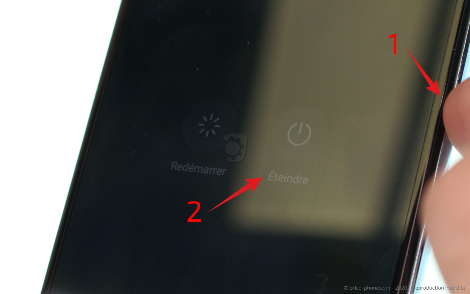 Changement de batterie sur Y6 2019 photo 1