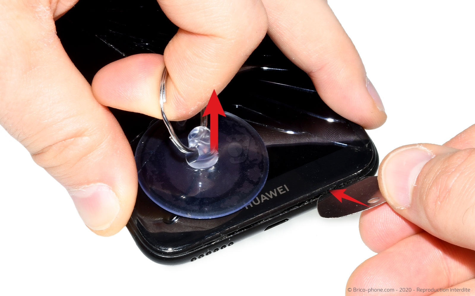 Changement du connecteur de charge sur Y6 2019 photo 1