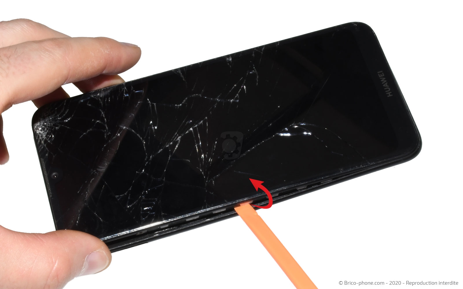 Changement du connecteur de charge sur Y6 2019 photo 3