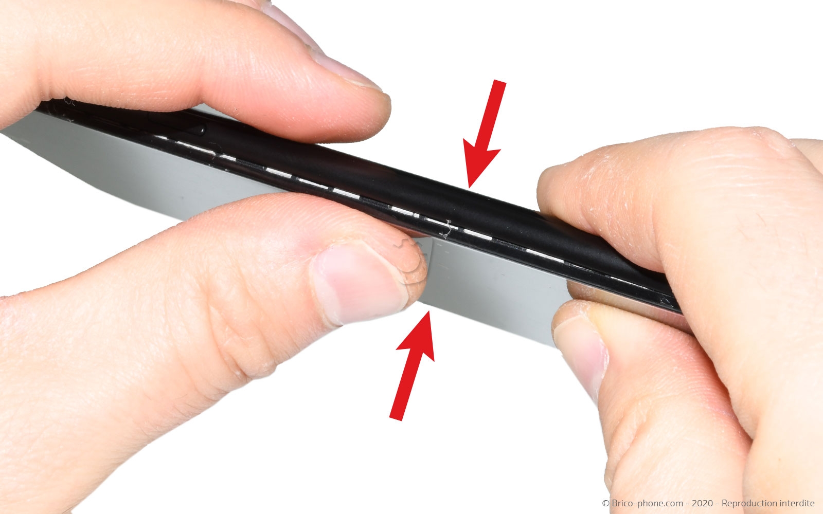 Changement d'écran (vitre + LCD) sur Y6 2019 photo 1