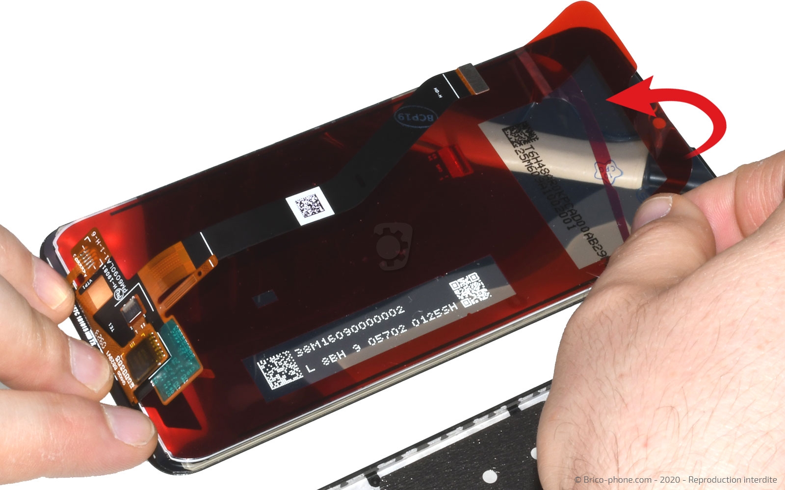 Écran LCD + Vitre Tactile Pour Huawei Y6 2019 Noir - Neuf