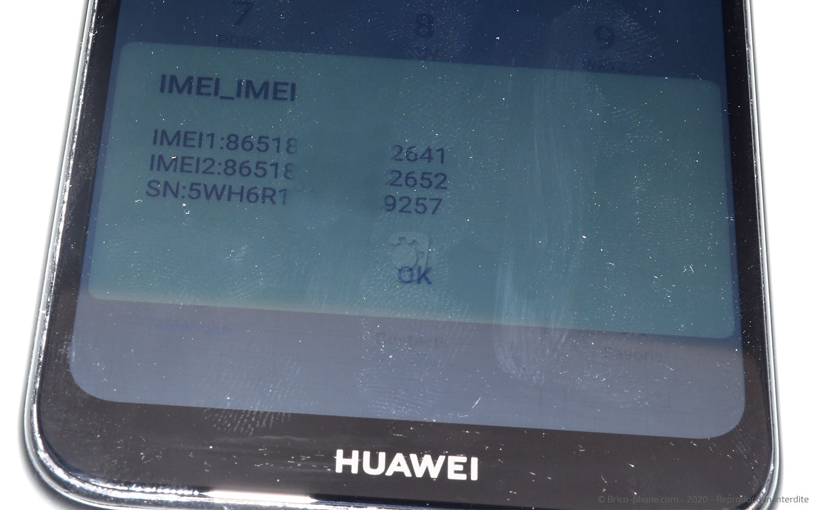 Changement d'écran (vitre + LCD) sur Y6 2019 photo 3