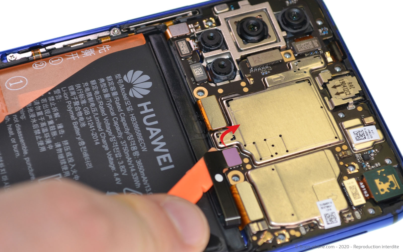 Changement du connecteur de charge sur Honor 20 photo 1