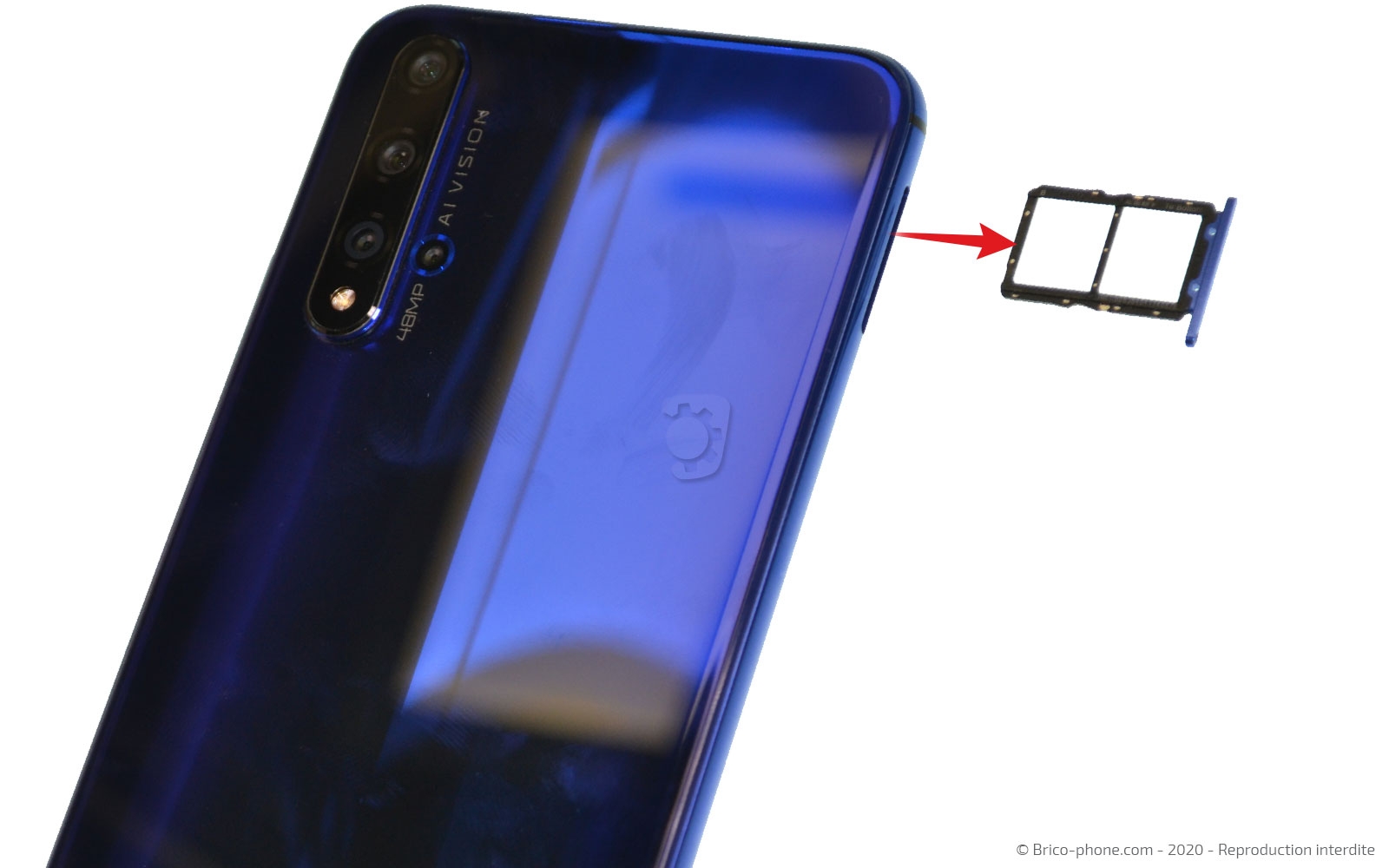 Changement du connecteur de charge sur Honor 20 photo 3