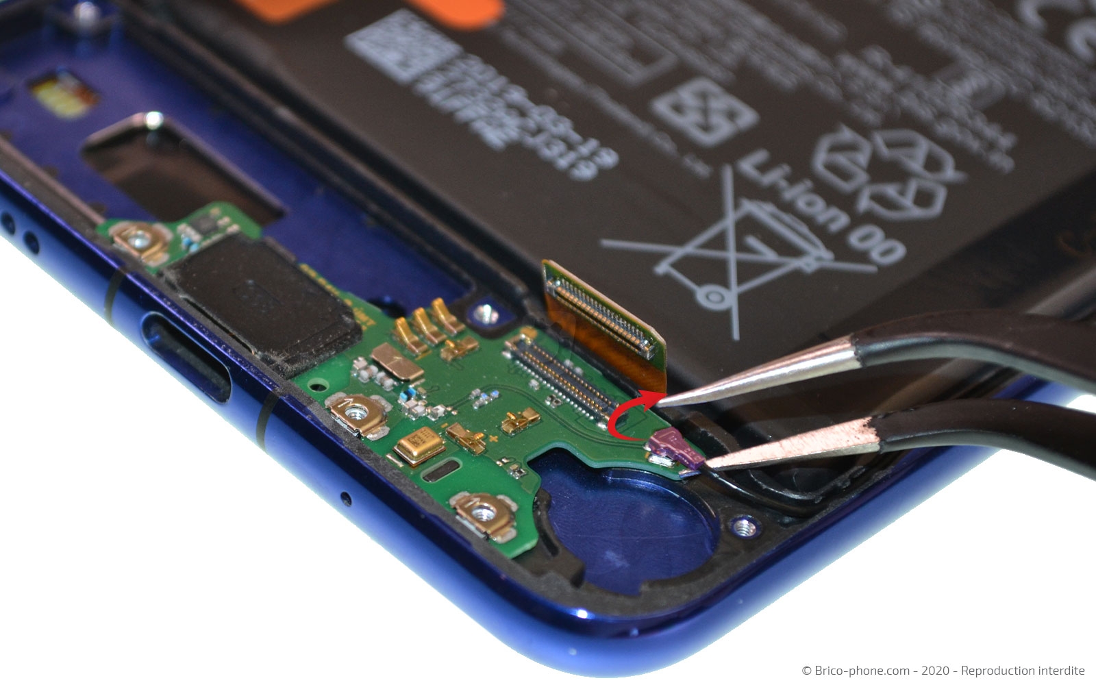 Changement du connecteur de charge sur Honor 20 photo 2