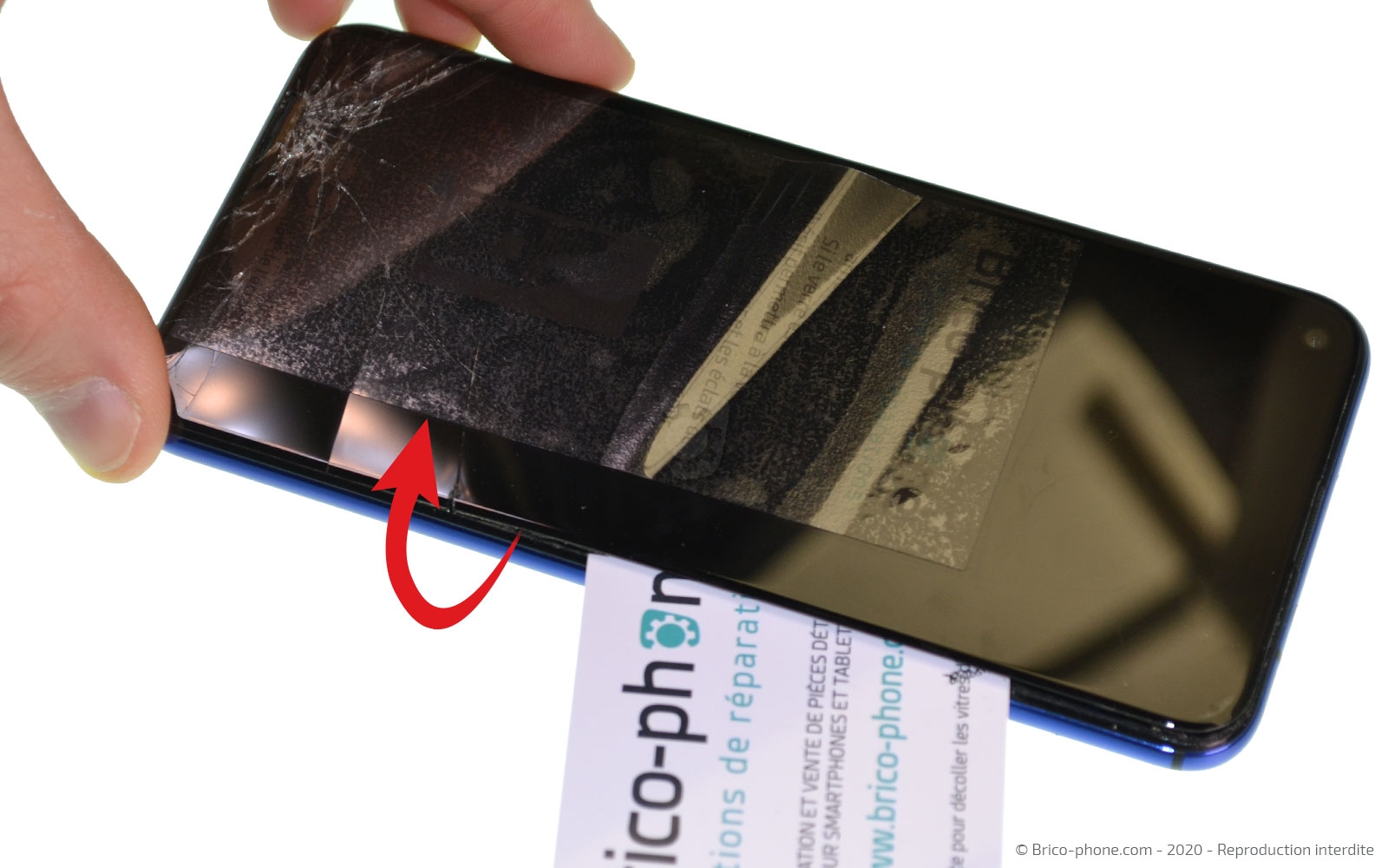 Changement d'écran (vitre + LCD) sur Honor 20 photo 1