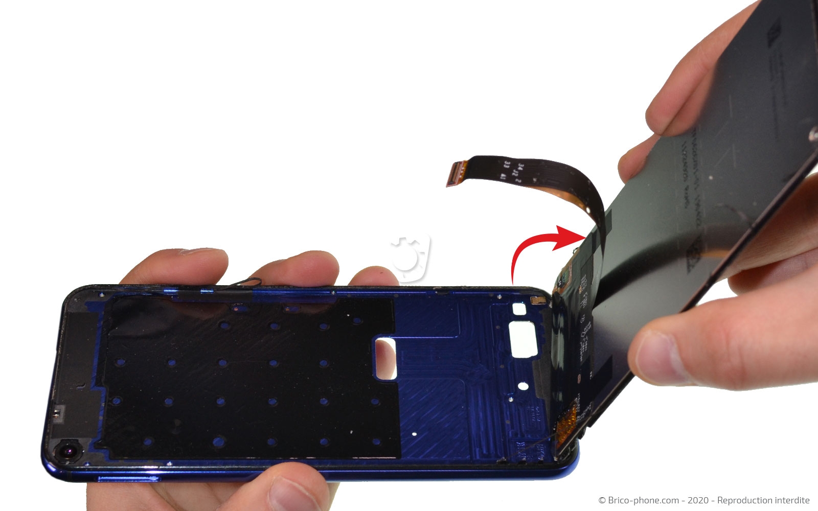 Changement d'écran (vitre + LCD) sur Honor 20 photo 2