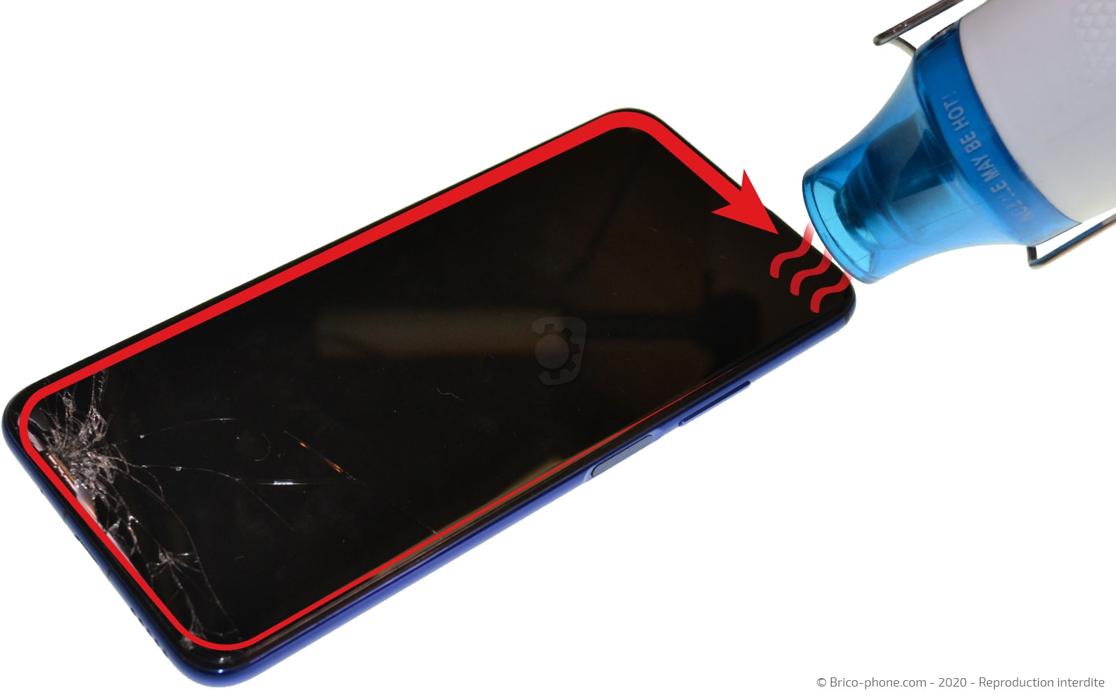 Changement d'écran (vitre + LCD) sur Honor 20 photo 2