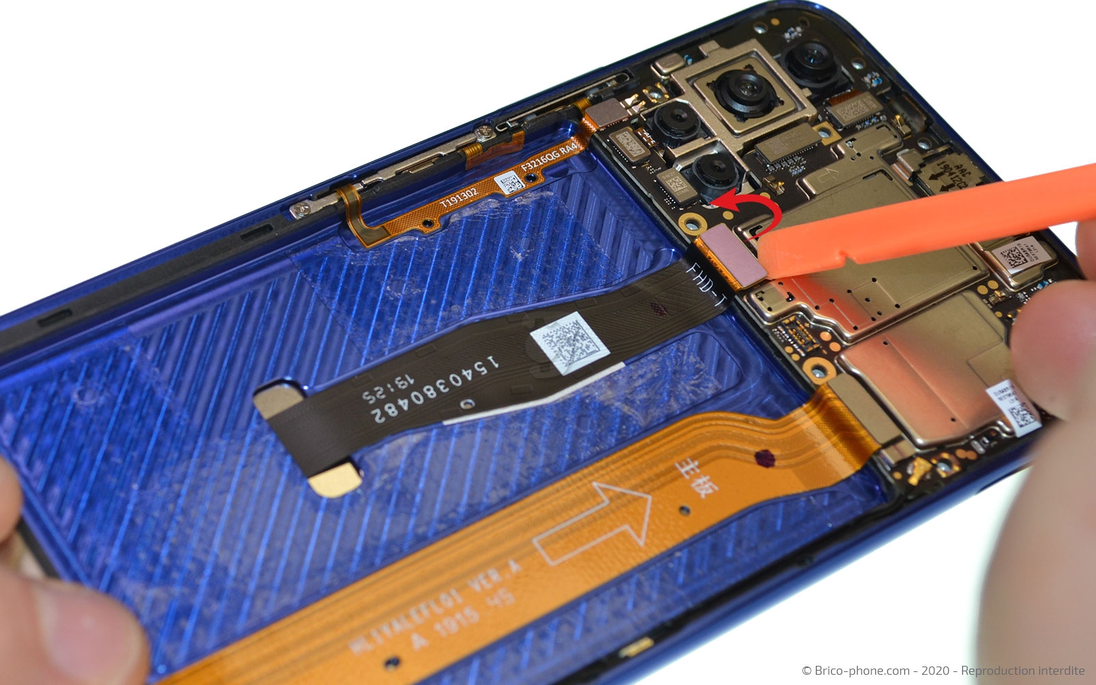 Changement d'écran (vitre + LCD) sur Honor 20 photo 2