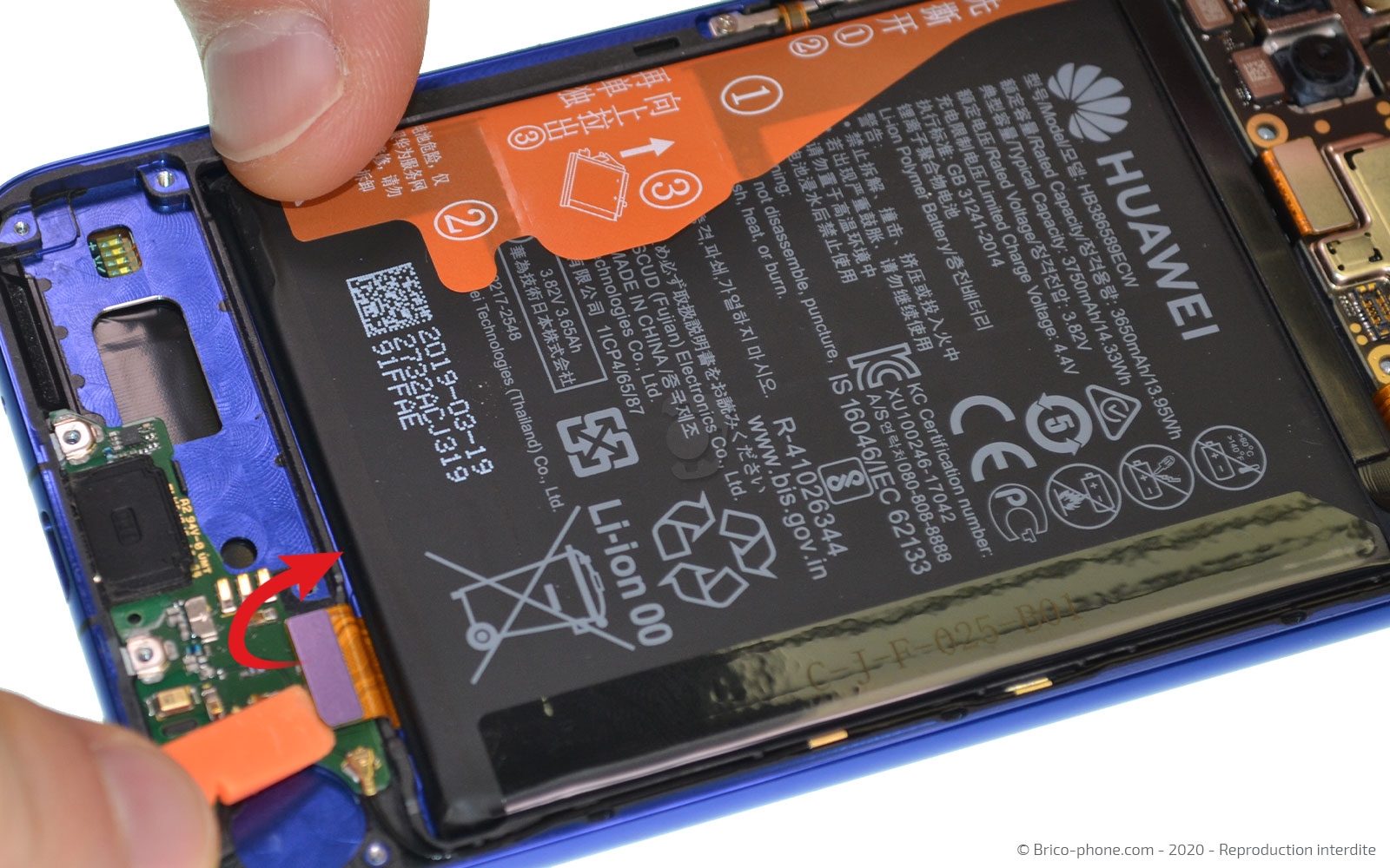 Changement du bloc écran sur Honor 20 photo 1