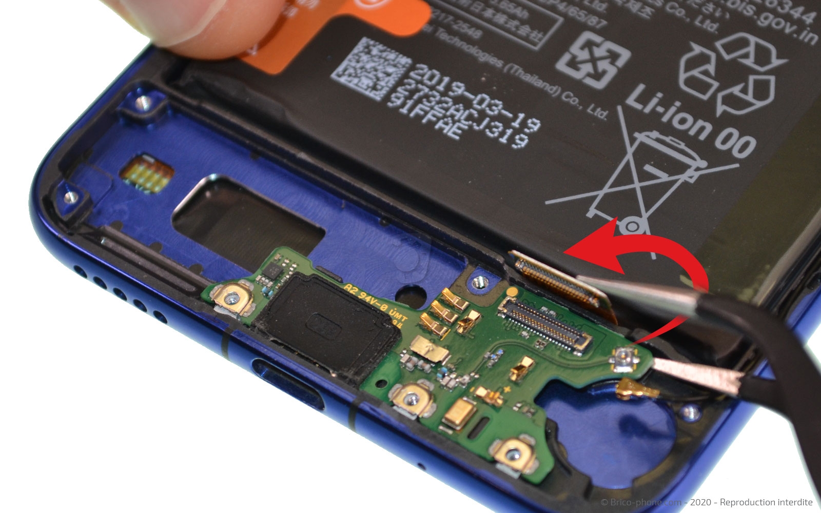 Changement du bloc écran sur Honor 20 photo 3