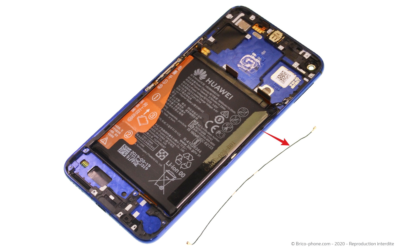 Changement du bloc écran sur Honor 20 photo 4