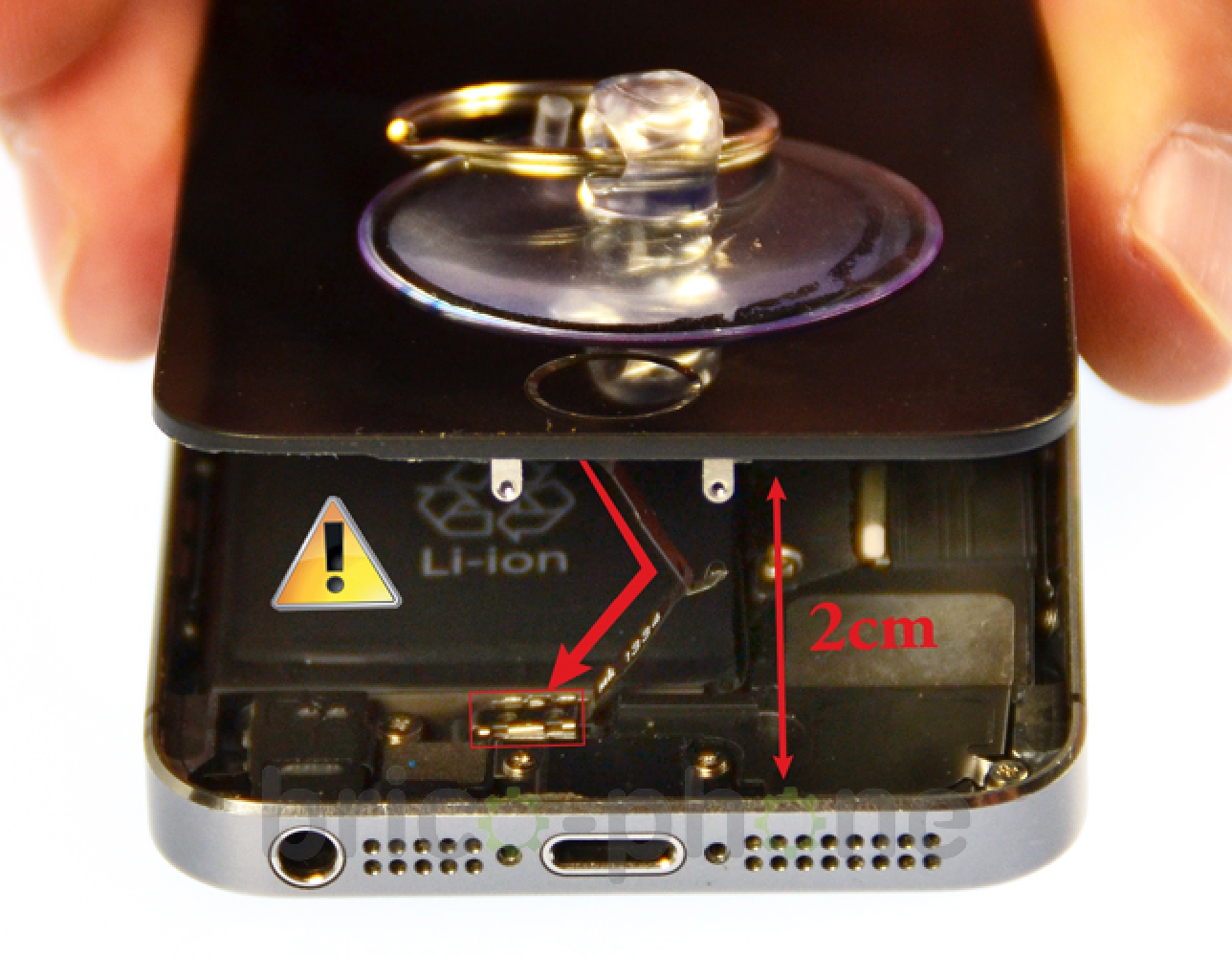 Changement de caméra avant Facetime sur iPhone 5S photo 1