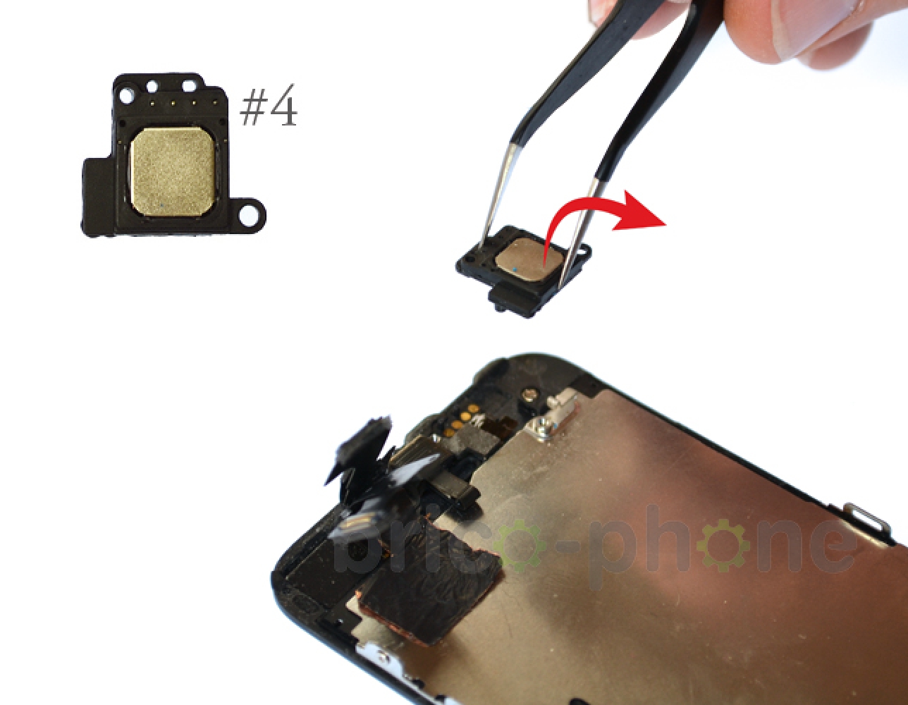 Changement de caméra avant Facetime sur iPhone 5S photo 3