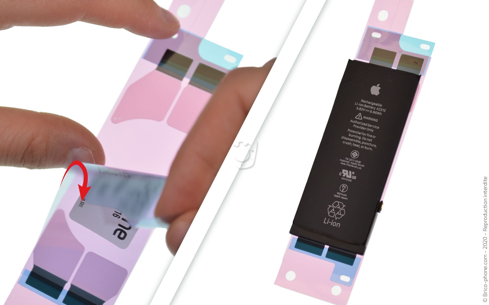 Remplacer la batterie  sur iPhone SE 2020 photo 1