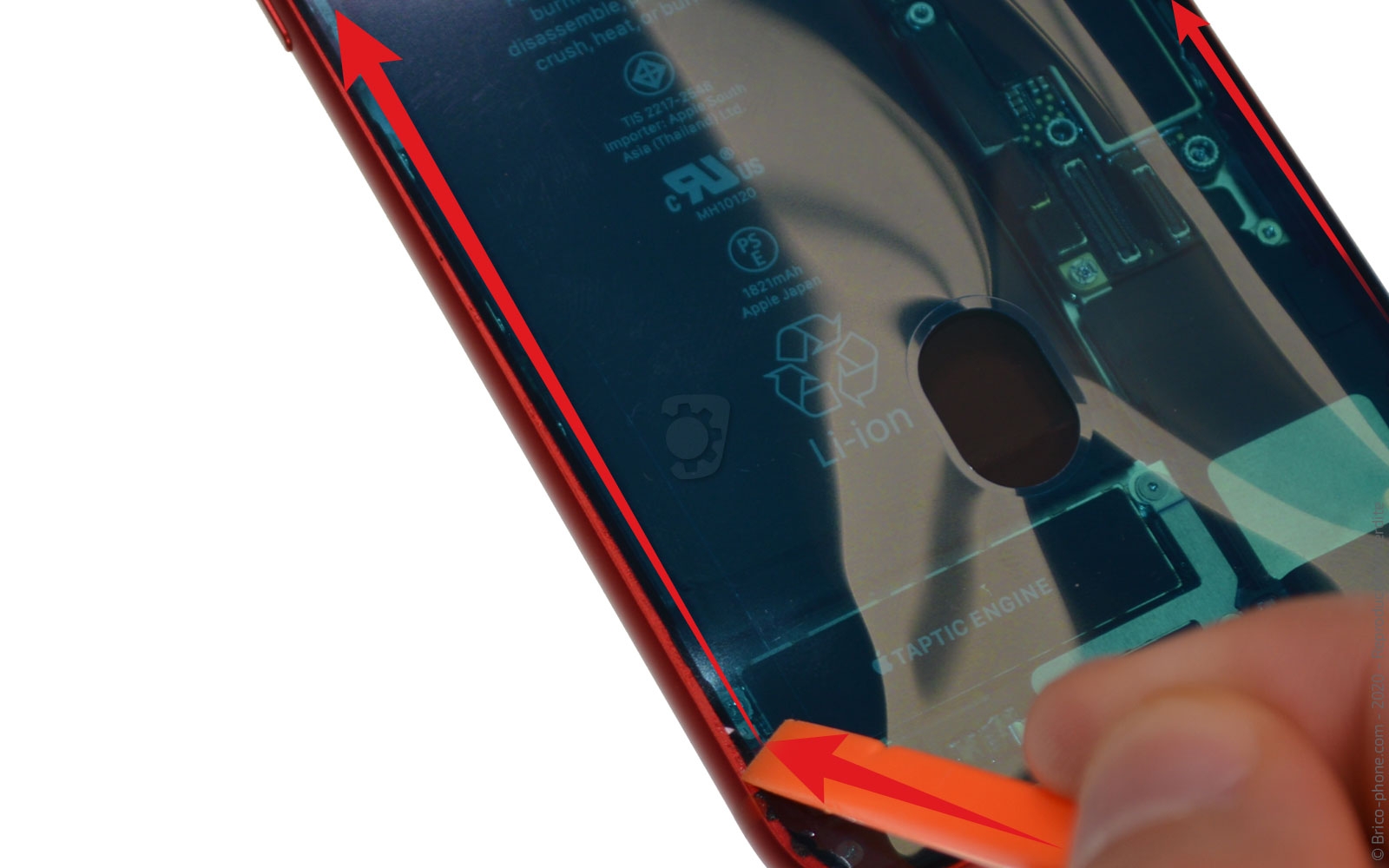 Remplacer la batterie  sur iPhone SE 2020 photo 4