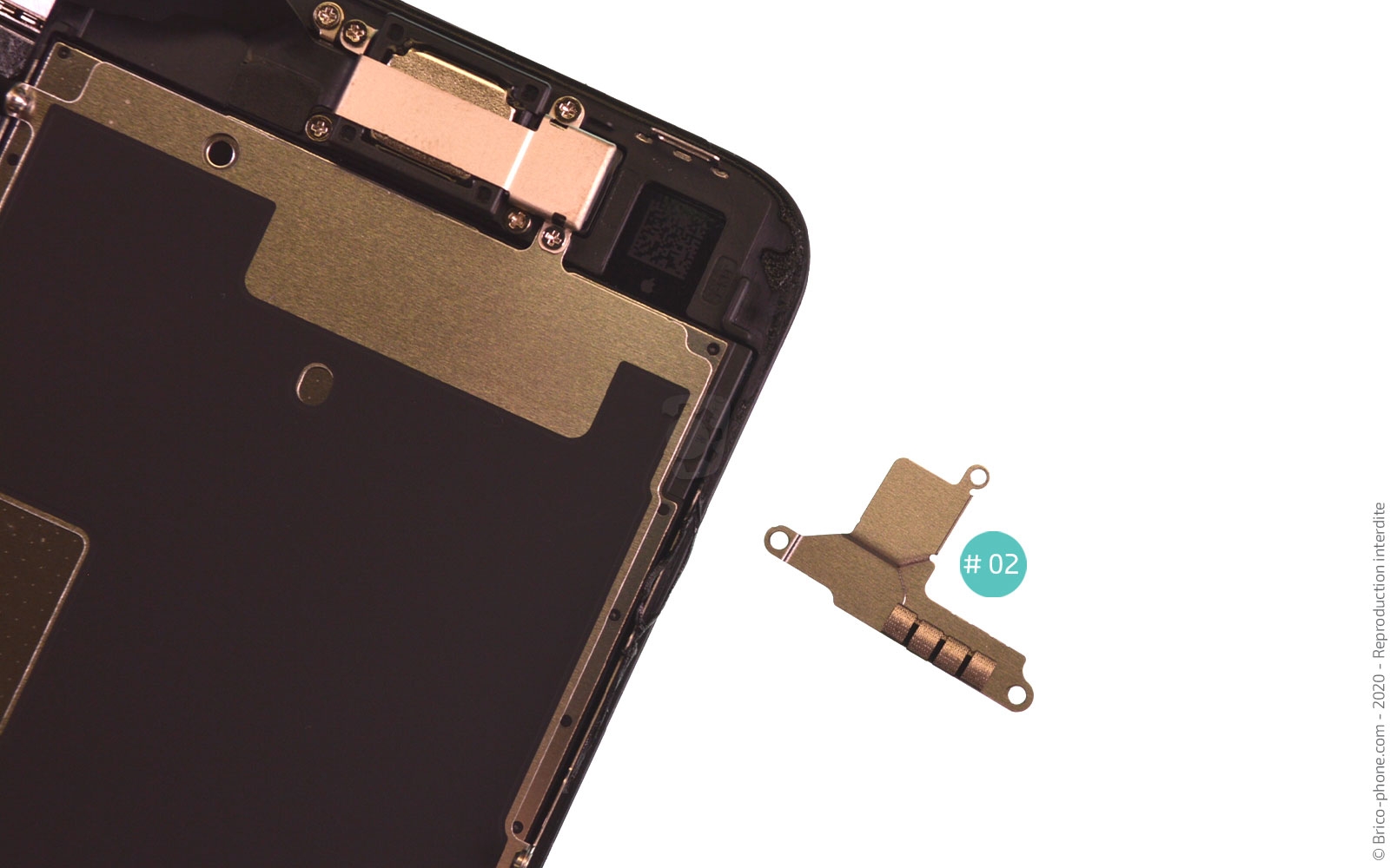 Remplacer la batterie  sur iPhone SE 2020 photo 3