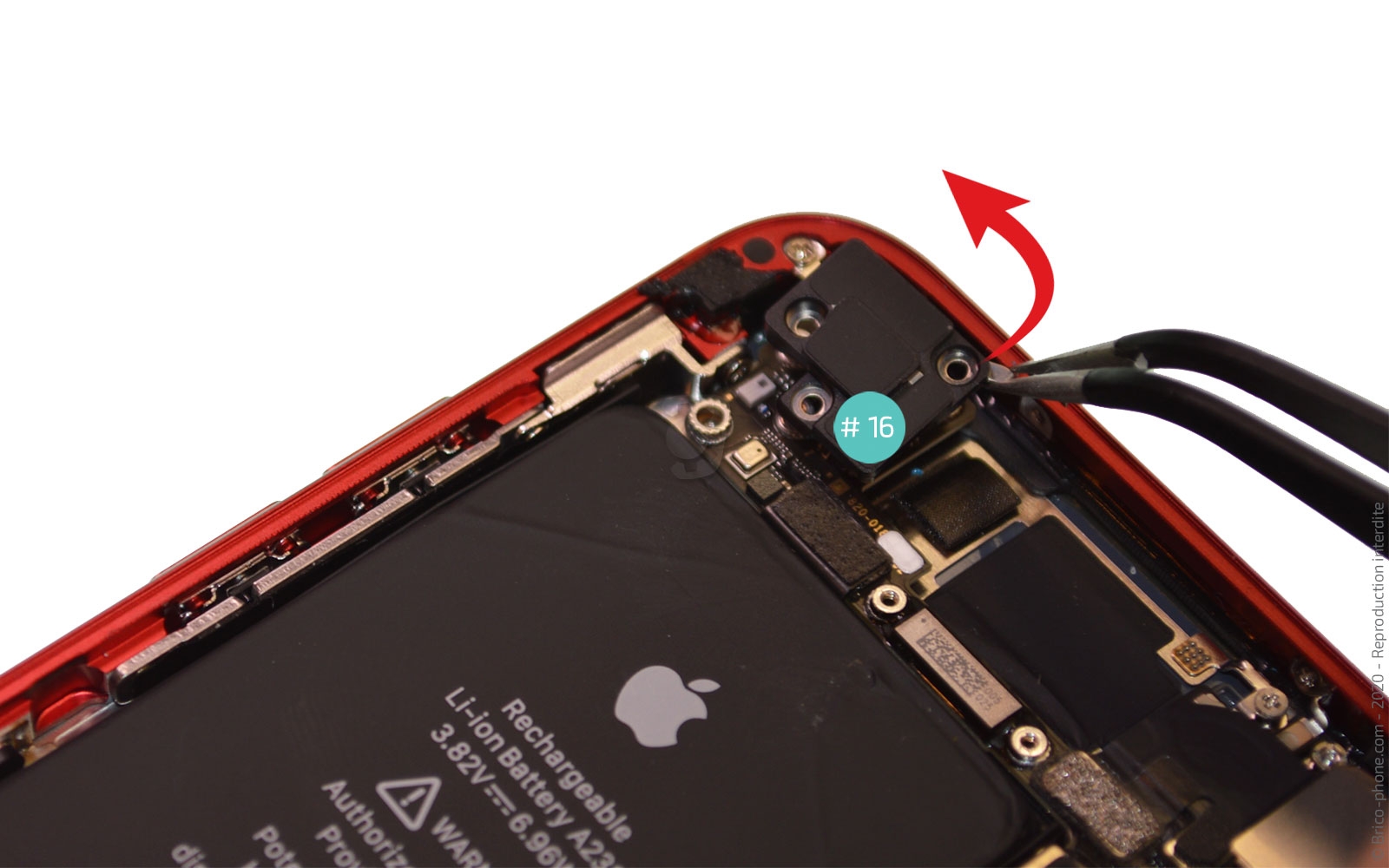 Remplacer le connecteur de charge  sur iPhone SE 2020 photo 2