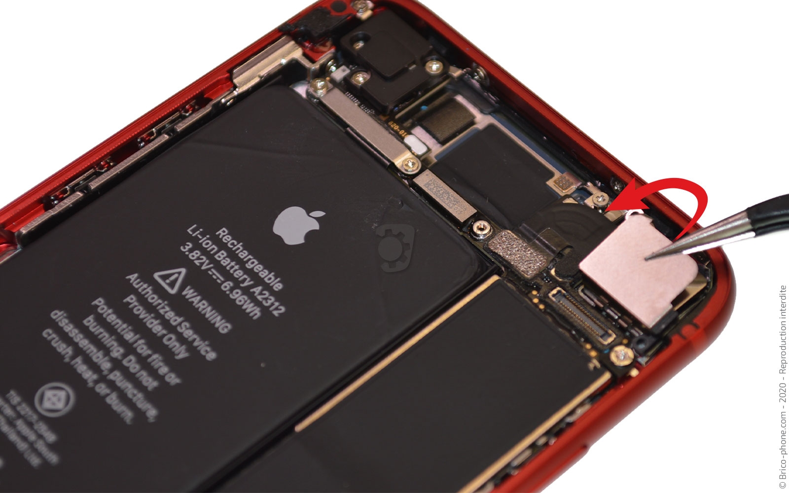 Changement de la caméra arrière sur iPhone SE 2020 photo 3