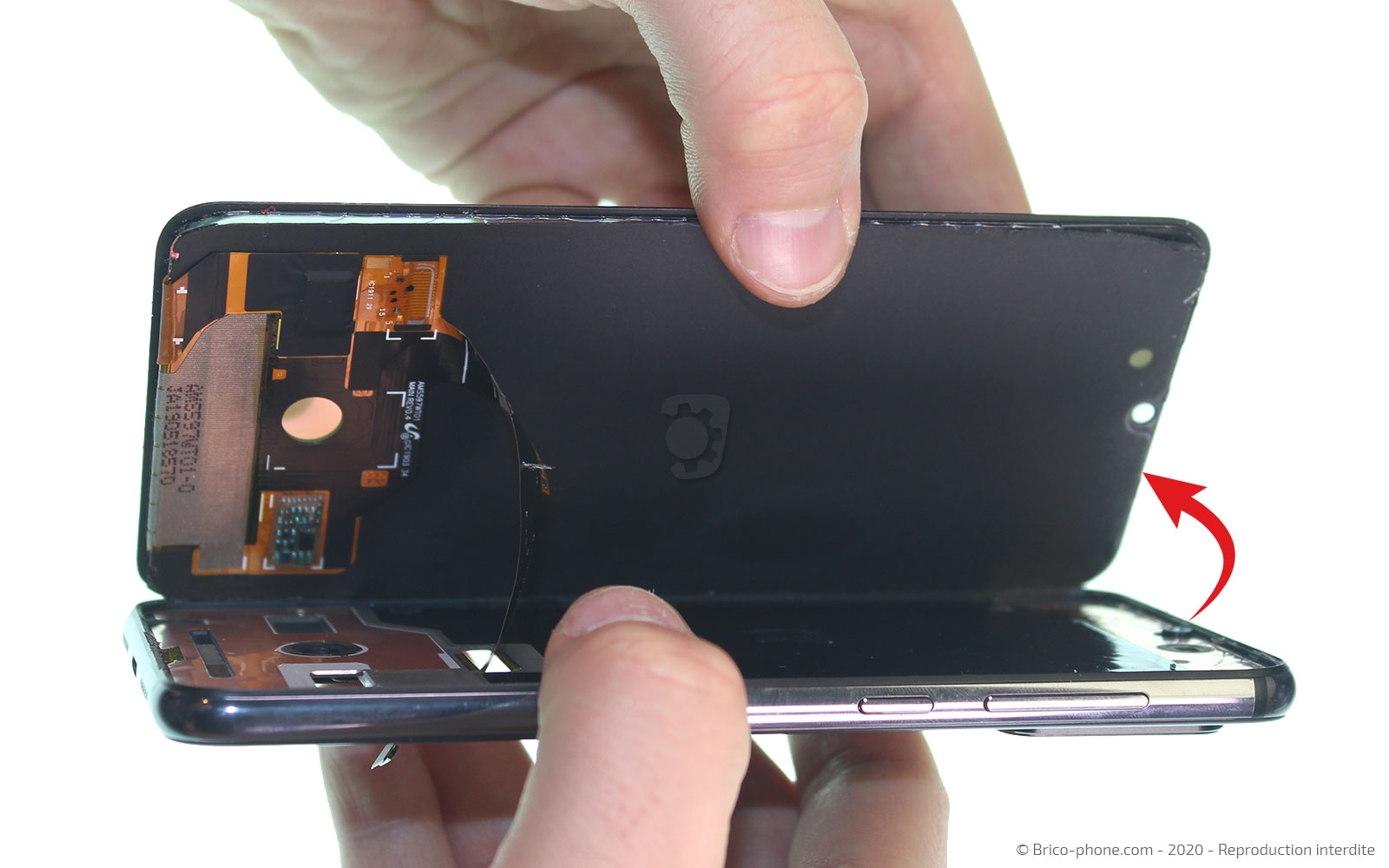 Changement de l'écran (vitre + Amoled) sur Mi 9 SE photo 3