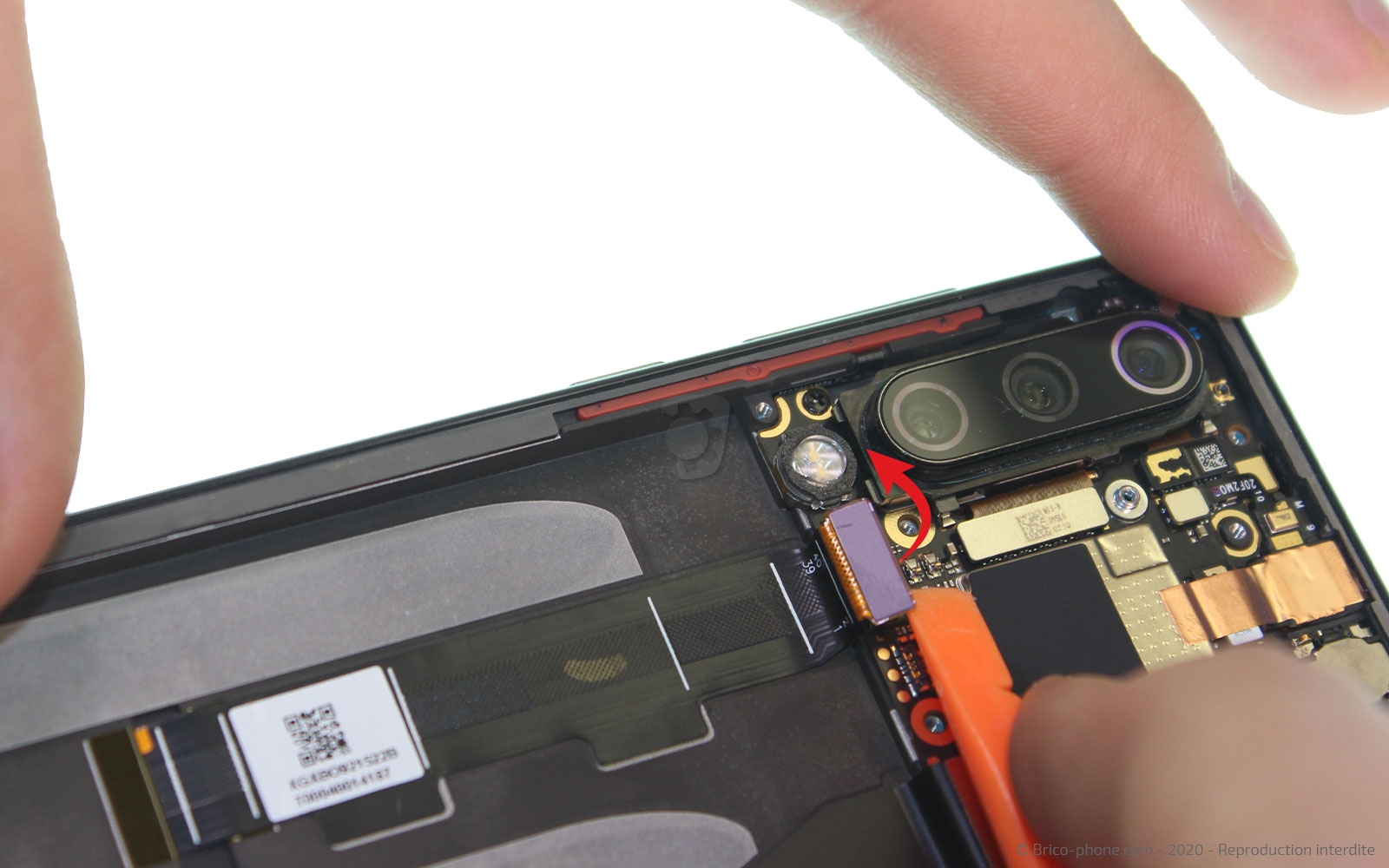 Changement de l'écran (vitre + Amoled) sur Mi 9 SE photo 1