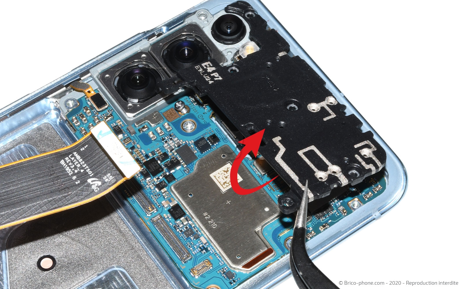 Nappe NFC pour Samsung Galaxy S20 Ultra