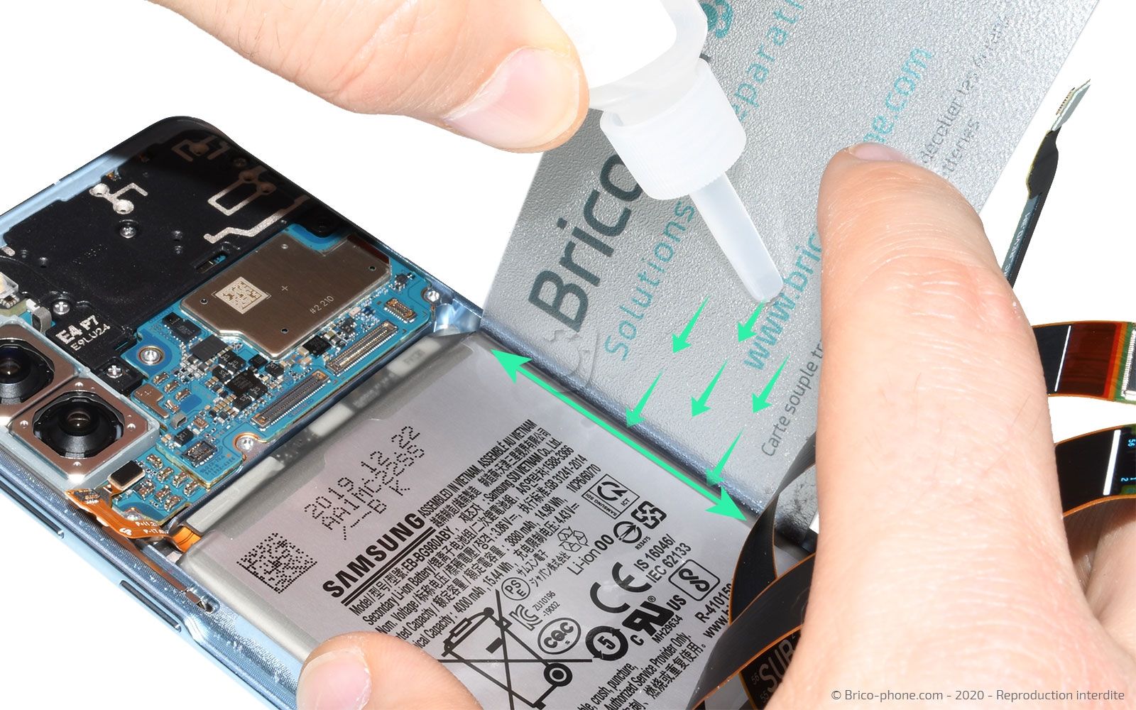 Changement de batterie  sur Galaxy S20 photo 1