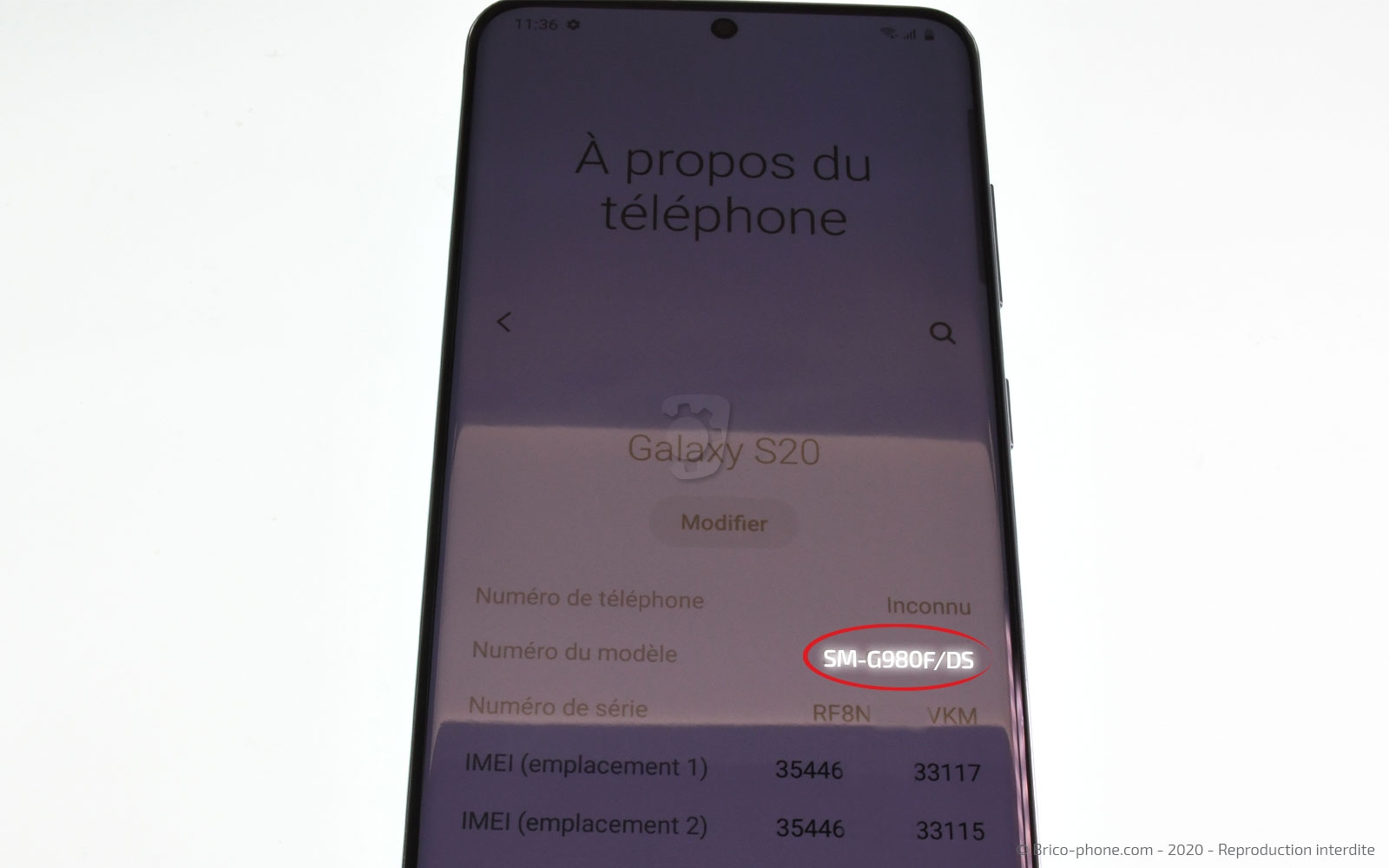 Changement du connecteur de charge sur Galaxy S20 photo 1