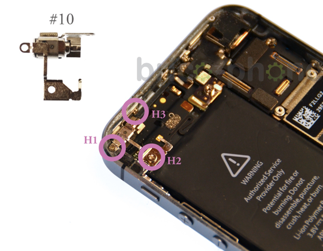 Changement de coque arrière sur iPhone 5S photo 2