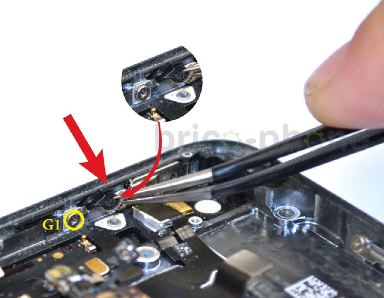 Changement de coque arrière sur iPhone 5S photo 2