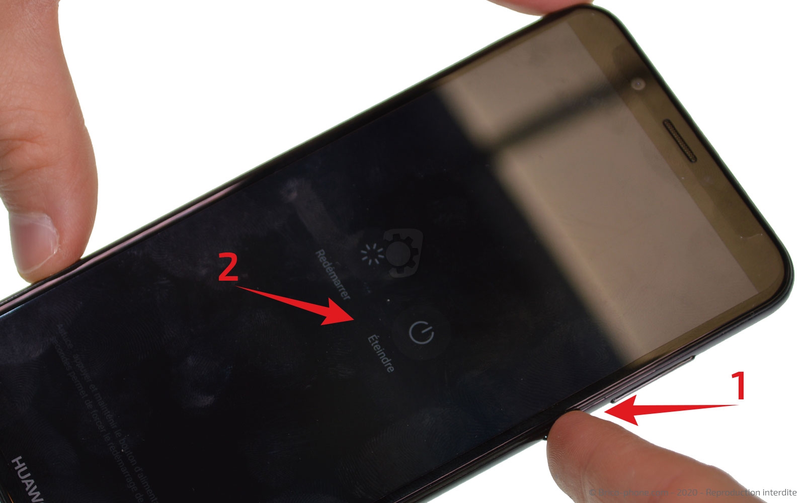 Démontage complet sur Y7 2018 photo 1