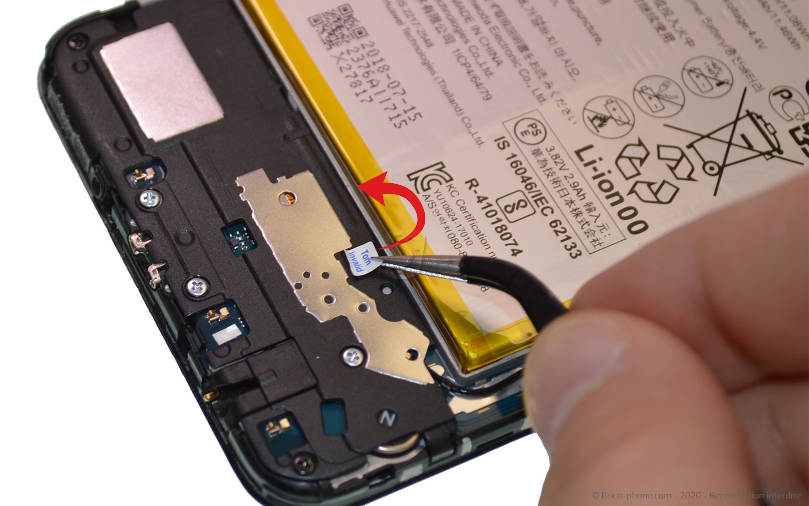 Démontage complet sur Y7 2018 photo 1