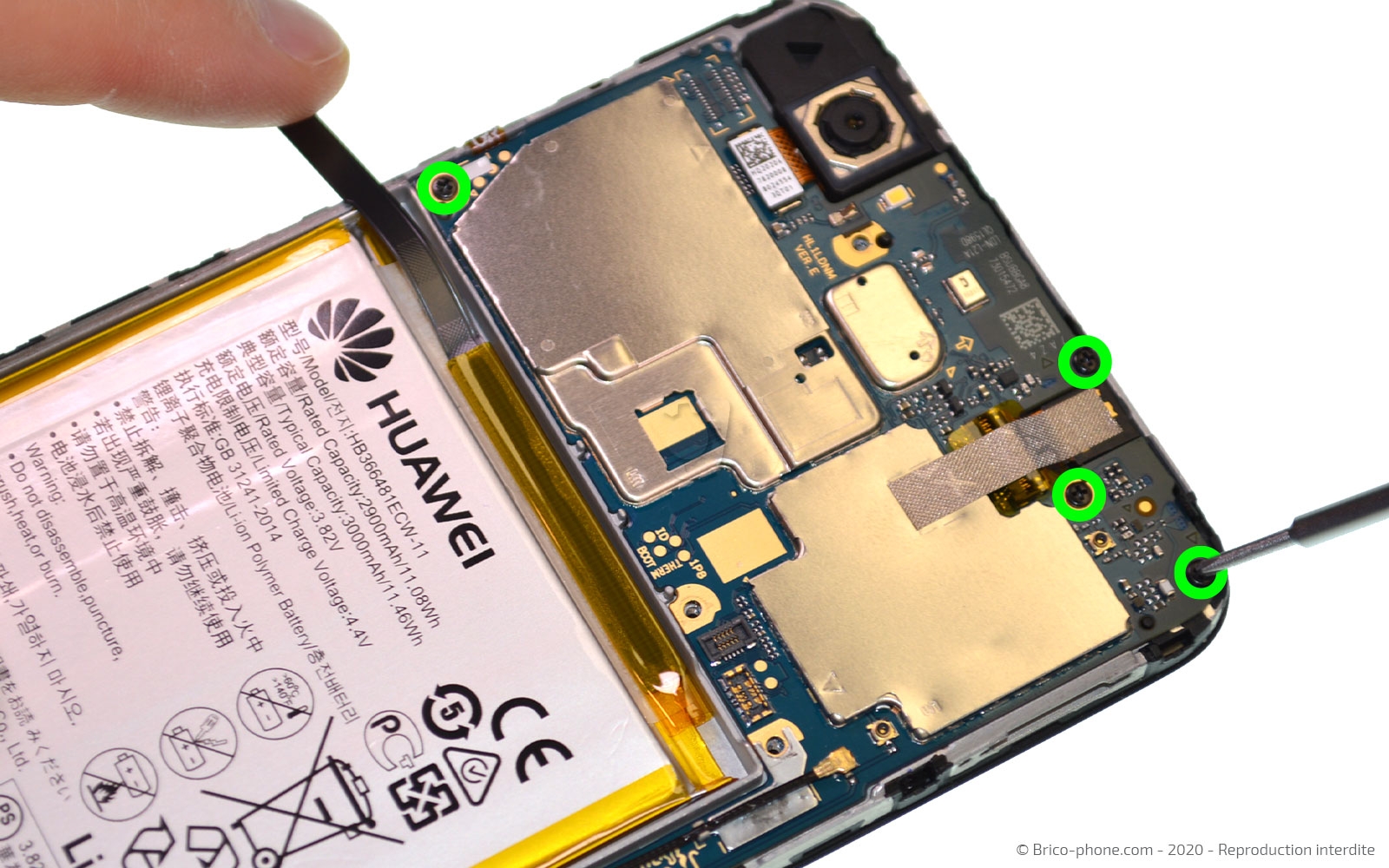 Démontage complet sur Y7 2018 photo 1