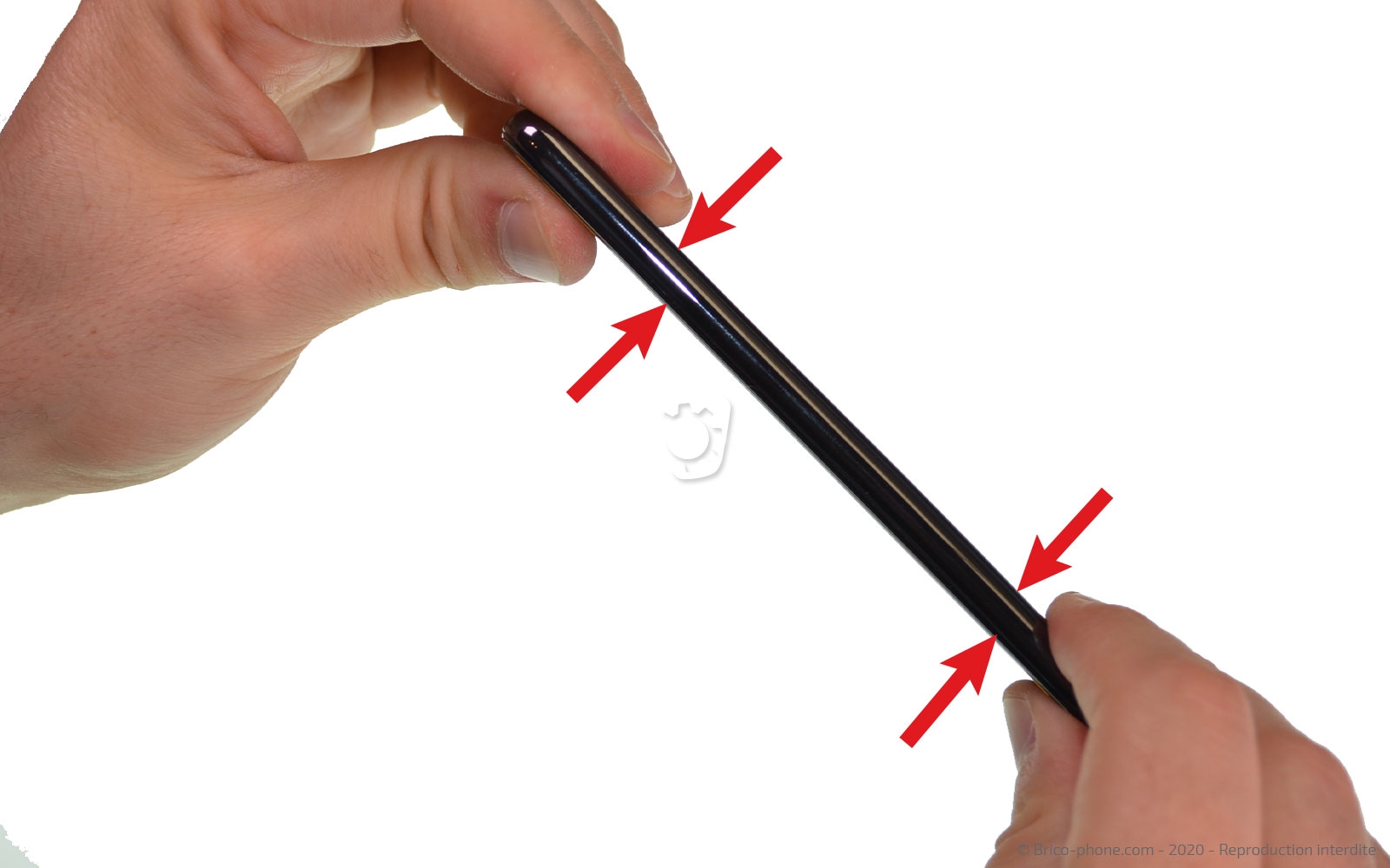 Changement de bloc écran avec batterie sur Y7 2018 photo 1