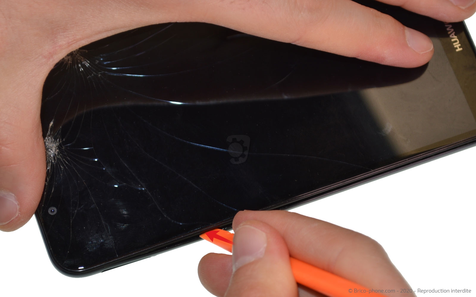 Changement de batterie sur Y7 2018 photo 2