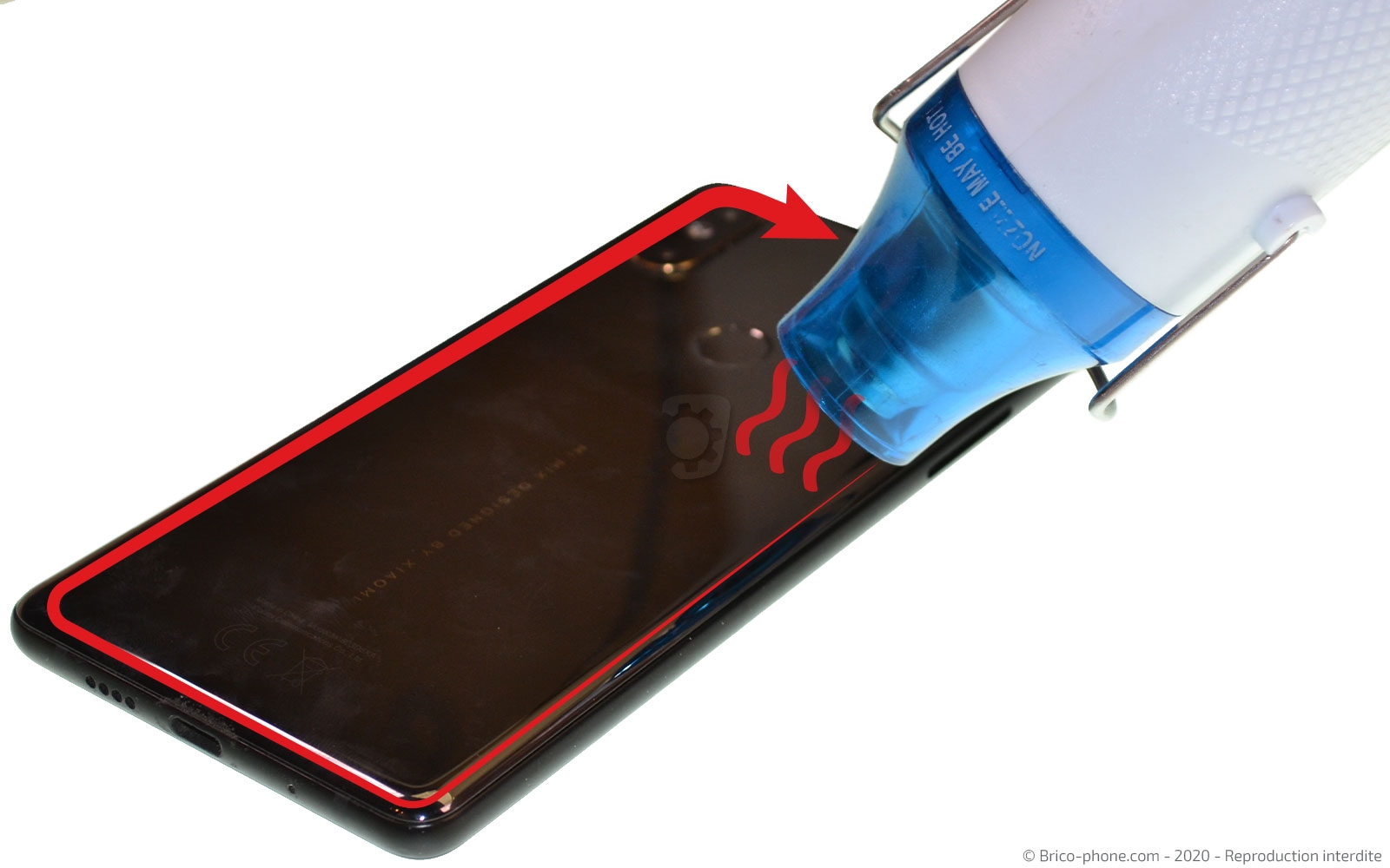 Changement d'écran (vitre+LCD) sur Mi Mix 2S photo 1