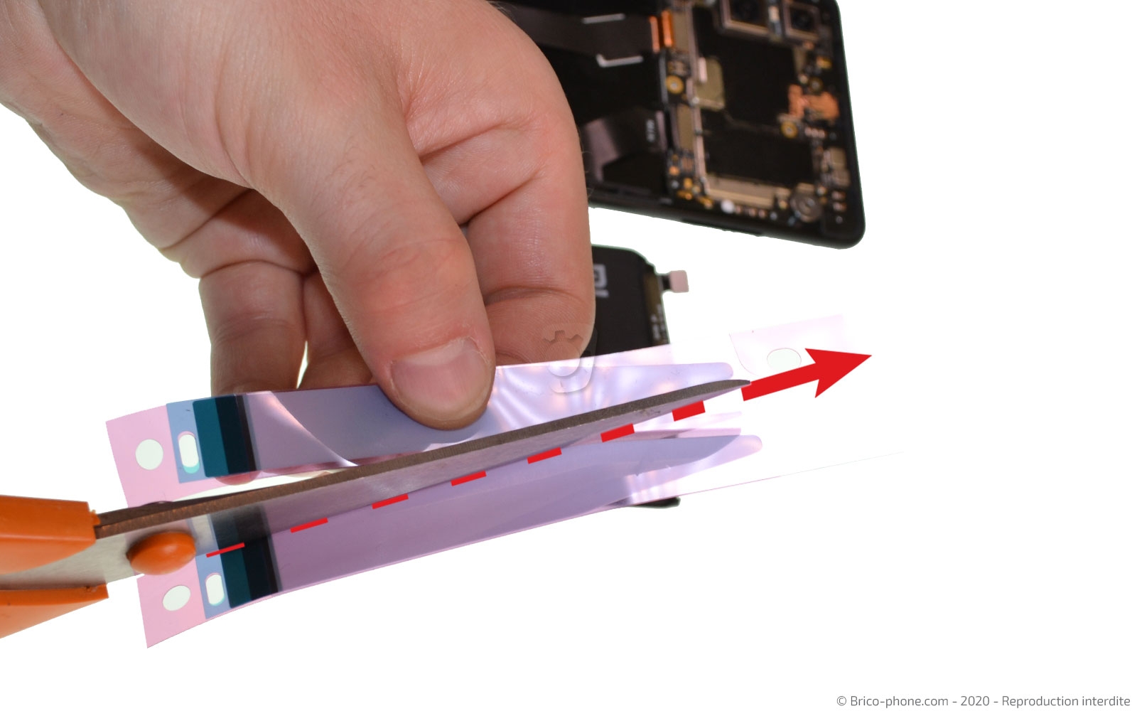 Changement de batterie sur Mi Mix 2S photo 1