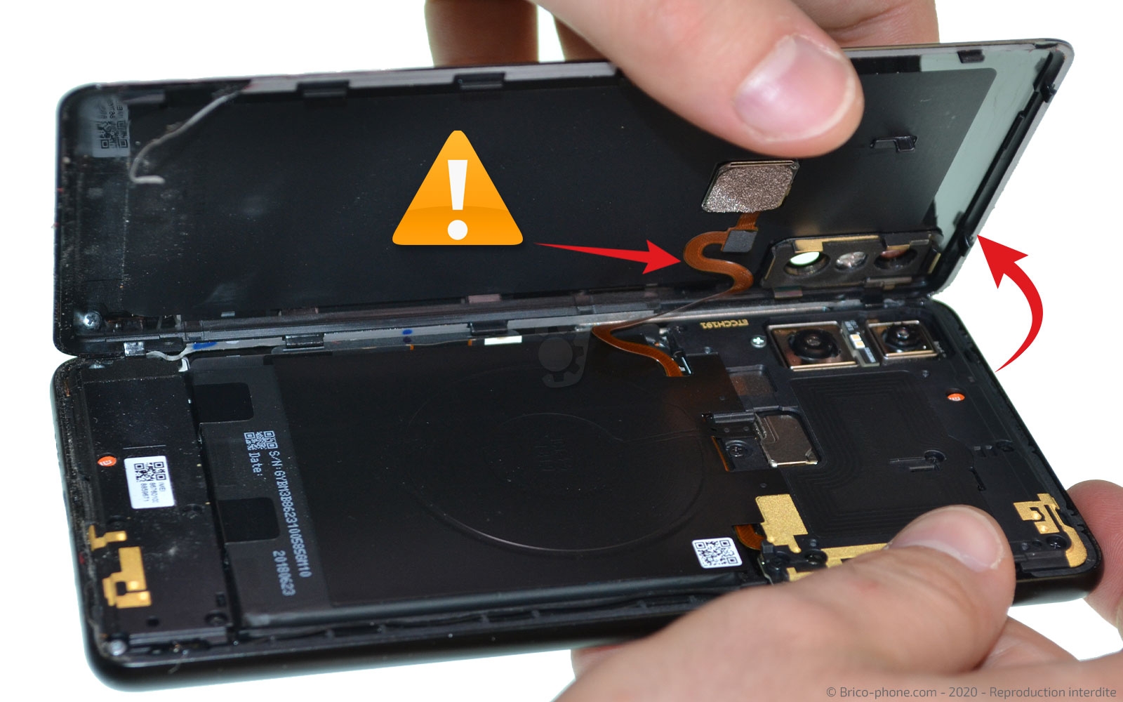 Changement de batterie sur Mi Mix 2S photo 1