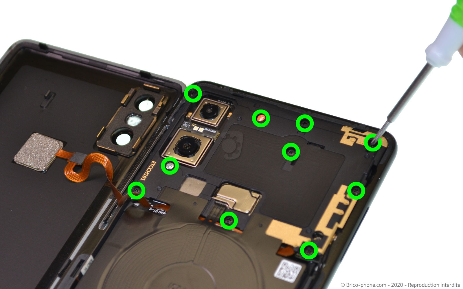 Changement de batterie sur Mi Mix 2S photo 2