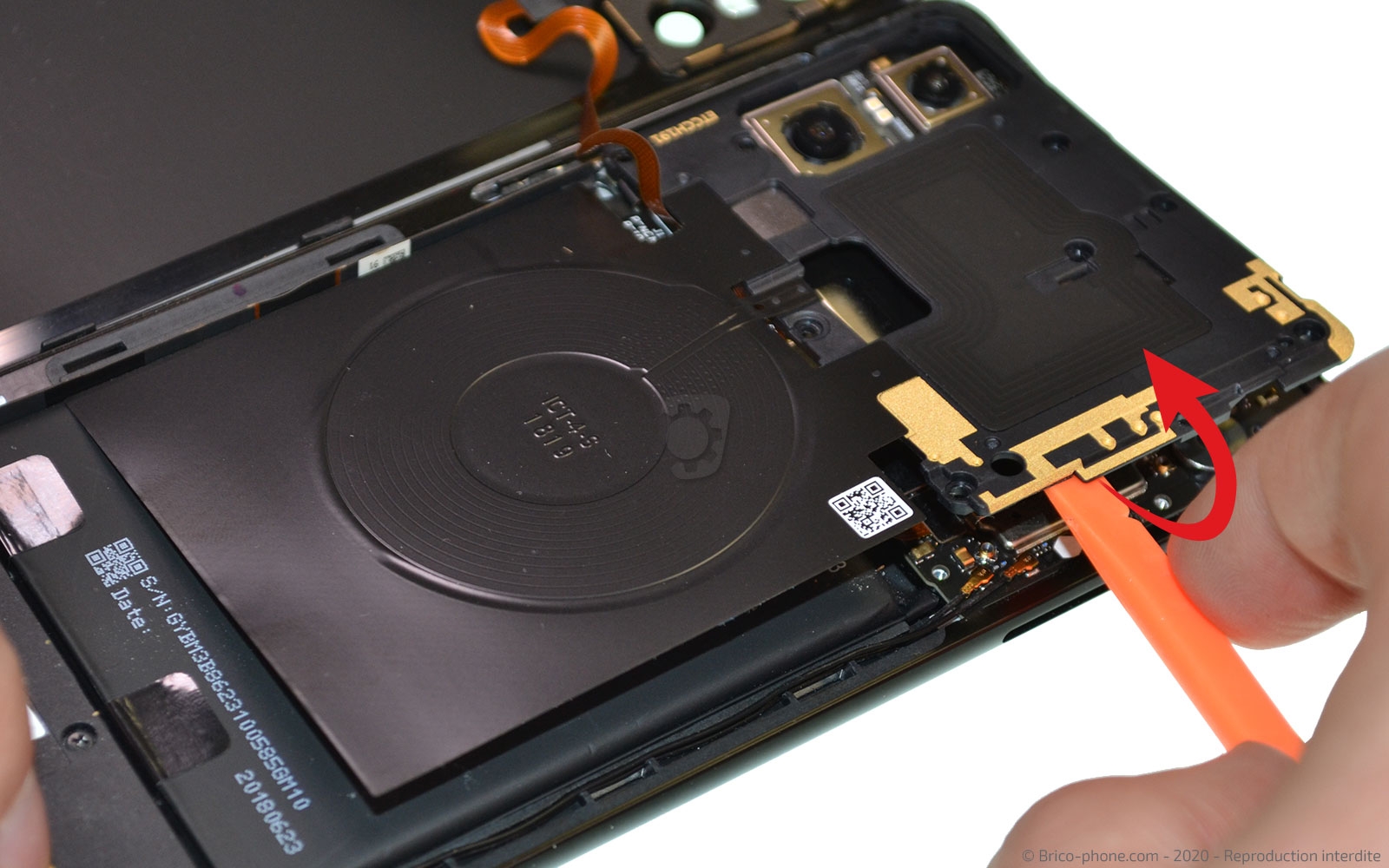 Changement du connecteur de charge sur Mi Mix 2S photo 3