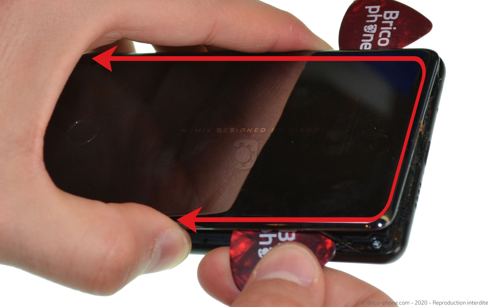 Changement du connecteur de charge sur Mi Mix 2S photo 4